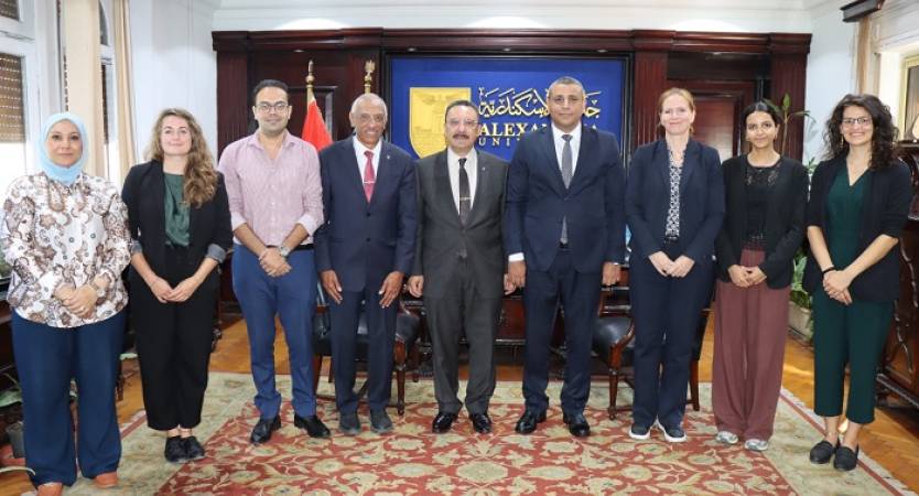 Alexandria University Explores Expanded Research and Academic Cooperation with DAAD